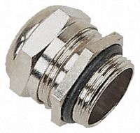 SES PG21 Nickel Plated Brass Cable Gland, 13  16.5mm Cable Dia Range, IP68