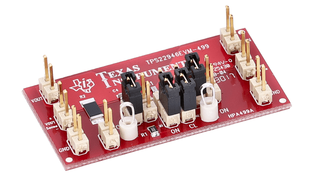 TEXAS INSTRUMENTS   TPS22946EVM-499   TPS22946EVM-499 EVALUATION MODULE