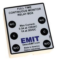 RELAY BOX, FULL TIME CONTINUOUS MONITOR; Accessory Type:Relay Box; For Use With:EMIT Full-Time Continuous Monitors; Product Range:- ;RoHS Compliant: NA