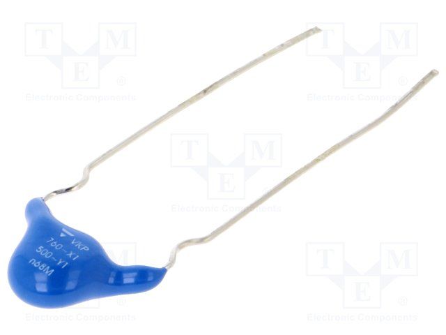 Cap Ceramic Single Suppression X1/Y1 680pF 760VAC/500VAC K4000 20% (8 X 5mm) Radial 12.5mm 125°C T/R