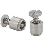 Screw Captive Round-HD Slot 4-40-THD 40mm-LG 1 37in/64in-LG 1.575in-LG Stainless Steel 300 Passivated