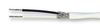 2C 24AWG Shielded Multi-Conductor Cable 600V White