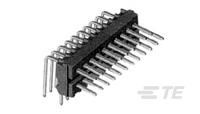 100 Pos 2 Row 0.05" Pitch Male Header, Right Angle, Through Hole, 1A, Tin