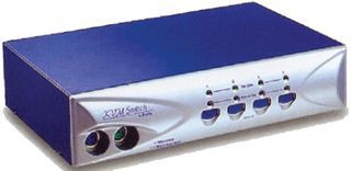 PORT KVM SWITCH; Computer Switch Type:KVM; Computer Switch Function:-; No. of Ways:4; Input Connection:-; Output Connection:-; Product Range:-; For Use With:PCs; No. of Ports:4 ;RoHS Compliant: Yes