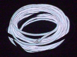 EL WIRE, WHT, 3M