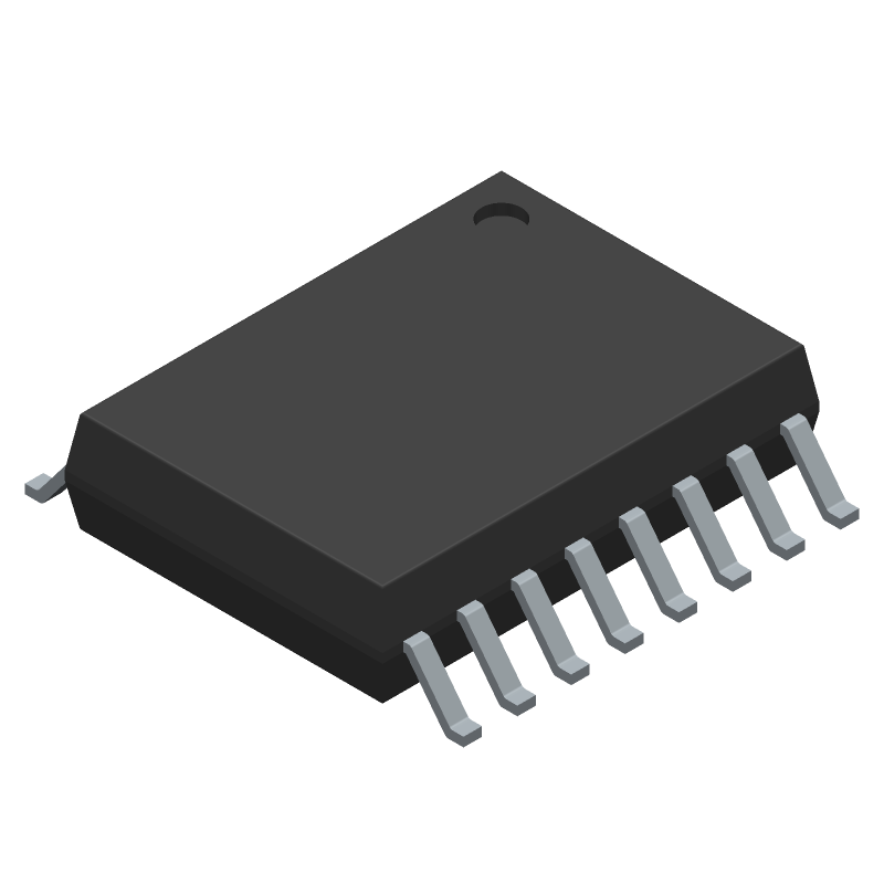 3 A 2 CHANNEL, BUF OR INV BASED MOSFET DRIVER, PDSO16, 0.300 INCH, PLASTIC, MS-013, SOIC-16