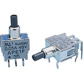 Push-button switch on-(on)   2 P, APE2F-6M-10, Fujisoku