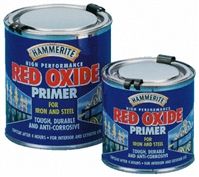 Hammerite 250mL Tin Smooth Red Paint For Use With Brushes, Roller, Spray