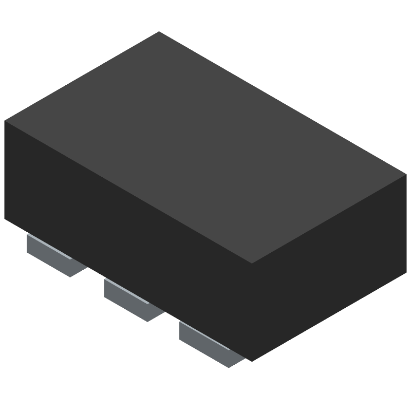 Trans Voltage Suppressor Diode, 5V V(RWM), Unidirectional, 1 Element, Silicon, MO-229, GREEN, PLASTIC, UDFN-6