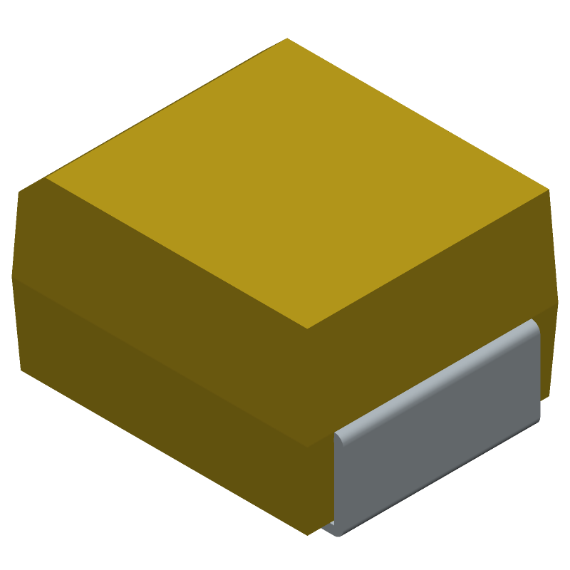 150uF 4V Tantalum Capacitor, 900mR ESR, 3528 SMD, 125°C