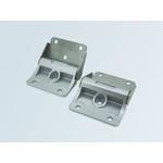 Dampened Hinge ADCwith Silver Paint Finish