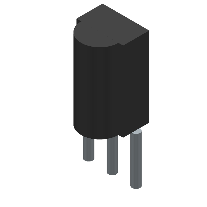 Photo IC, LOGIC OUTPUT PHOTO DETECTOR, ROHS COMPLIANT, PLASTIC PACKAGE-3