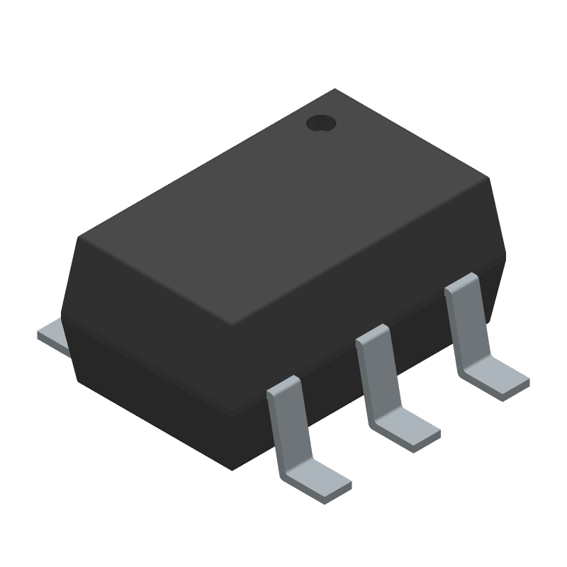 P-Channel JFET, 50V, 130mA, 2-Element, SOT-363
