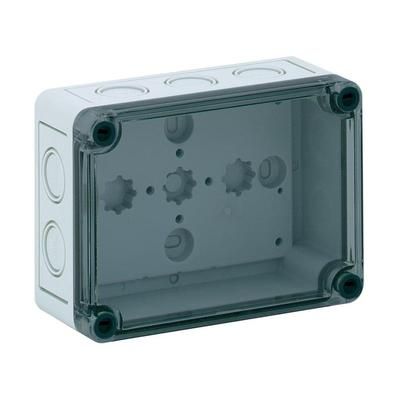 Build-in casing 130 x 94 x 57 Polycarbonate (PC), Polystyrene (EPS) Light gre