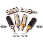 3.5mm 3 Pole Audio Plug, Gold Plated Brass/Copper, 4A, 140V