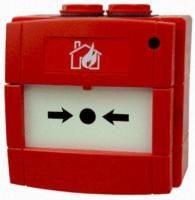 Red Break Glass Fire Alarm Call Point, 93 x 97.5 x 71mm