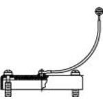 Connector Accessories D-Subminiature Metal Protective Cover Straight Aluminum Olive Drab Cadmium Over Electroless Nickel