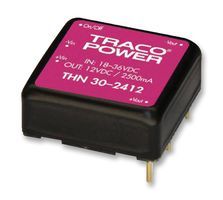 30W 15V 2A Isolated DC/DC Converter, Board Mount, 36-75V In