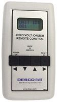 INFRARED REMOTE CONTROL, IONIZER; Accessory Type:Infrared Remote Control; For Use With:Desco 50665 & 50664 Overhead Ionizers; Depth:0.94; Features:Power Input: 2 AA batteries; Operating Distance: 0 to 10 ft min.; 8X2 LCD display ;RoHS Compliant: NA