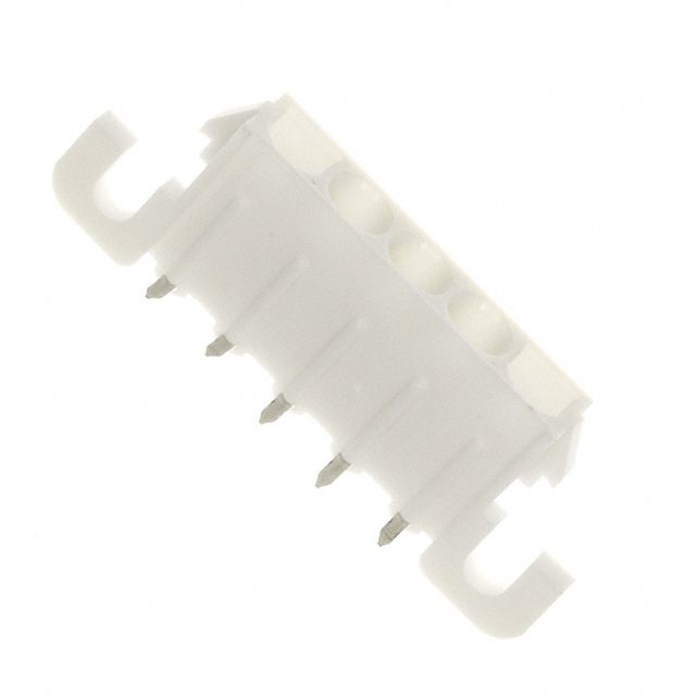 5 Pos Power Connector, 19A, 600V, Wire-to-Board, Right Angle, Through Hole