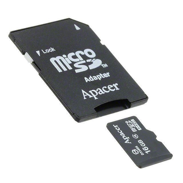 16GB MicroSD Card, 3.6V, 0-70°C, Class 4
