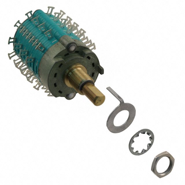 Rotary Switch 12P4T 4-Deck 30° Index Lug 0.5A 125VAC 28VDC