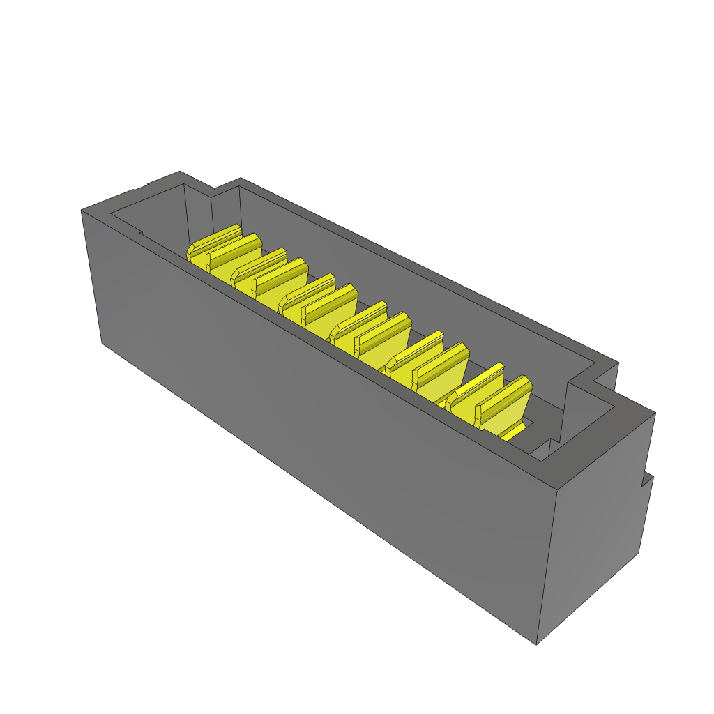 Conn M 6 POS 2mm Solder ST Thru-Hole 36 Terminal 1 Port
