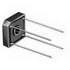 Diode Rectifier Bridge Single 800V 2A 4-Pin Case GBPC1 Bulk
