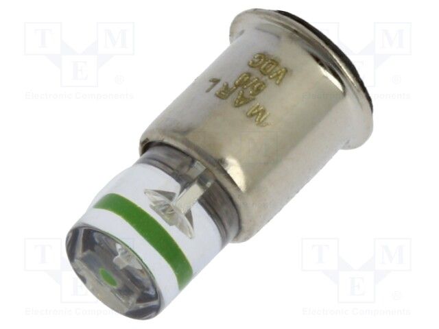 LED, RPL, BULB, GRN, T-1 3/4, MF - More Details