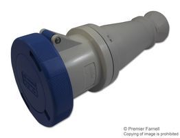 ILME   PEW6363PV   Power Entry Connector, 63 A, 240 V, Blue, Receptacle, 1 Outlet, Cable Mount