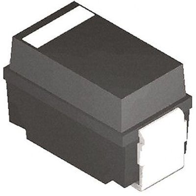 Zener Diode, 200V V(Z), 6%, 1.25W, Silicon, Unidirectional, DO-214, PLASTIC, DO-214, 2 PIN