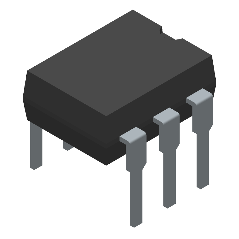 Optical SSR, 1-Ch, 4000V Iso, DIP-6