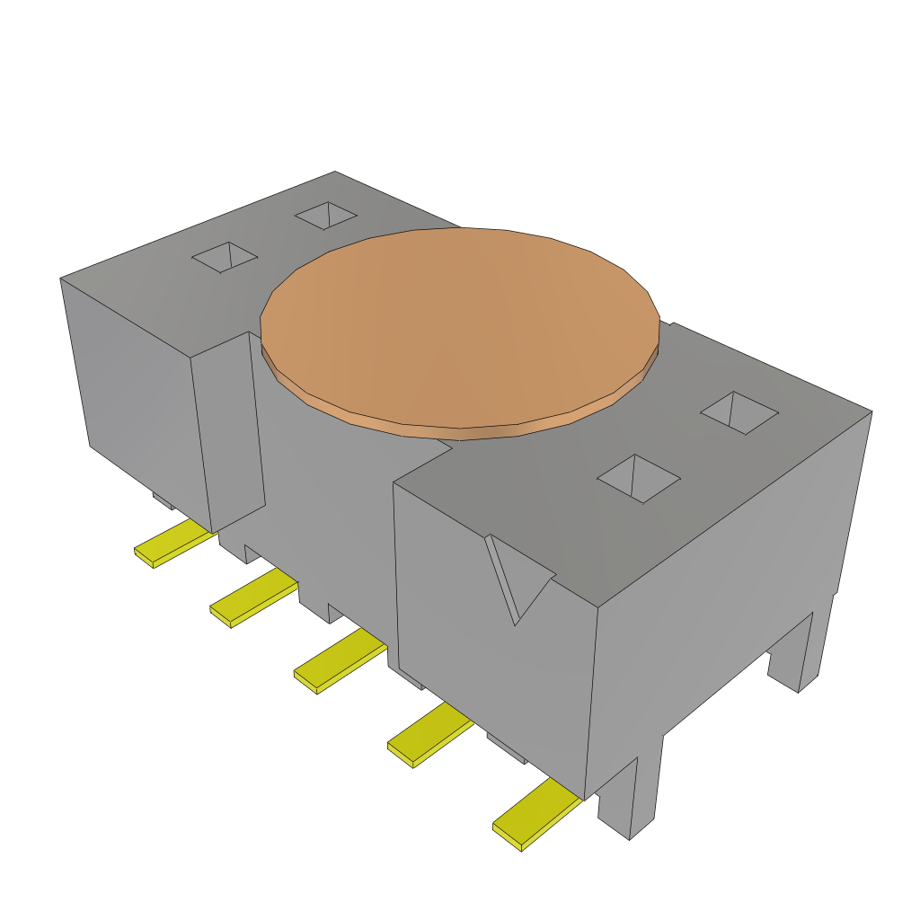 Conn Socket Strip SKT 10 POS 2mm Solder ST SMD