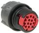Connector Accessories Housing Straight Thermoplastic Black