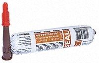 Brown Silicone Sealant Paste for Door Sealing, Glass, Window Sealing. 300 ml Cartridge