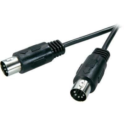SpeaKa Professional 1,5m Diode plug 5-pin (DIN) to Diode plug 5-pin (DIN) Audio Extension Cable