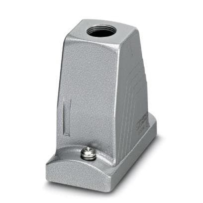 HEAVYCON ADVANCE STA sleeve housing B6, with screw locking, height 100 mm, with 1x M20 thread, straightcable outlet, with M6 x 18 hexagonal socket-head screws made of high-grade steel in acc. with DIN EN ISO 4762