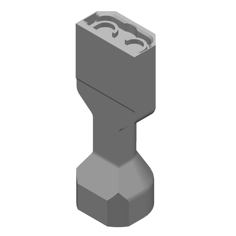 Female Receptacle, 16-14 AWG, Tin Plated Brass, Insulated Nylon