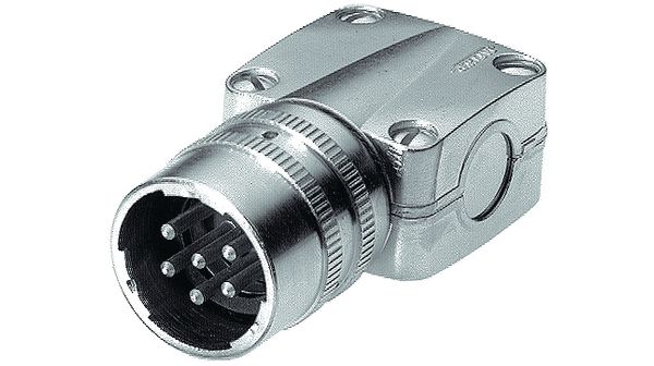Jaeger 5326 Series, 12 Way Cable Mount Connector Plug, Pin Contacts,Shell Size 2, Quick Connect, MIL-DTL-5015