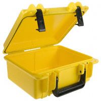 Plastic Enclosure Yellow IP67 UL-HB75 10.79"L x 9.76"W x 4.83"H