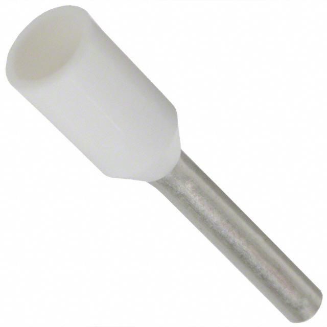 Insulated Copper Terminal, 20-24AWG, White, Tin Plated