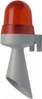 LED/horn combination, wall-mounted red, 424 120 75