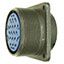 MIL-DTL-5015 Circular Connector, 20 Pos, Female, Solder, 13A, 700V