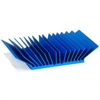 Heat Sink Passive BGA Spread Adhesive 2.11°C/W Blue Anodized