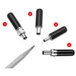 Conn Power F 2 POS ST Cable Mount 2 Terminal 1 Port