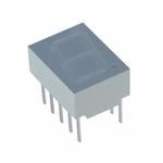 1 Digit Red Numeric LED Display Module, 0.9", CC, DIP, 10-Pin