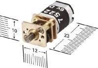 Como Drills DC Motor, Brushed, 6 V, 700 gcm, 145 rpm, 0.46 W