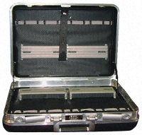 Sgos Polypropylene Tool Case & Key; Combination Lock, 465 x 352 x 215mm