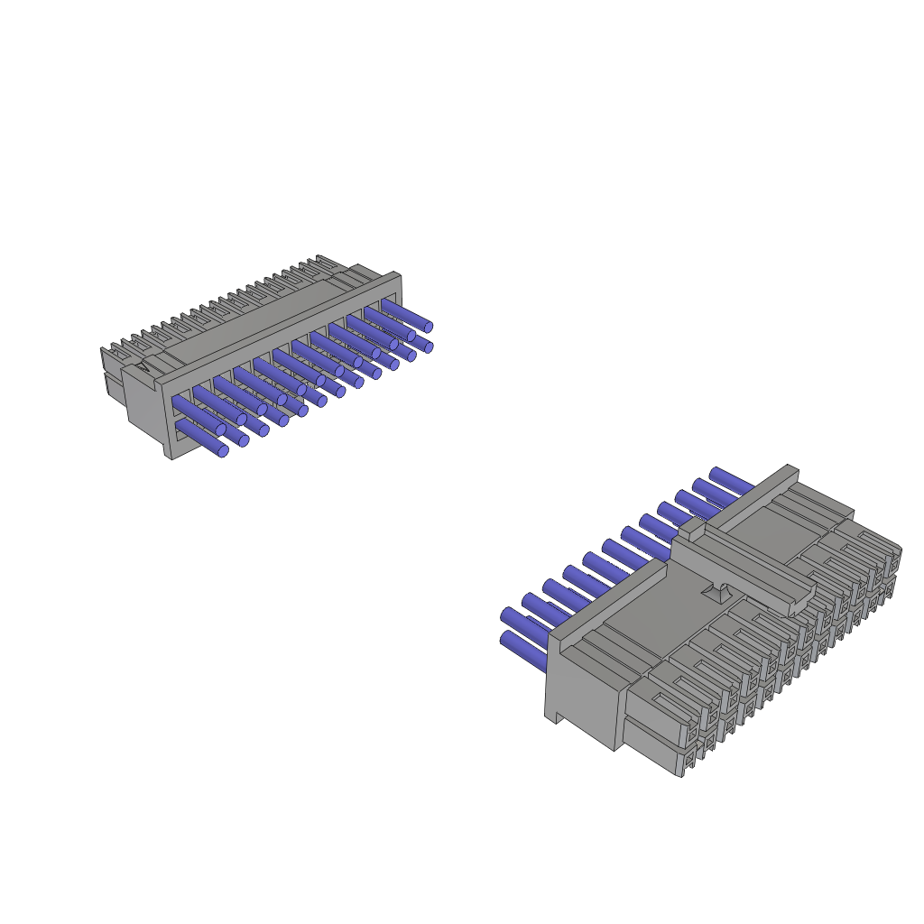 Cable Assembly AC Power 0.254m Power to Power 24 to 24 POS SKT-SKT Crimp-Crimp 24AWG