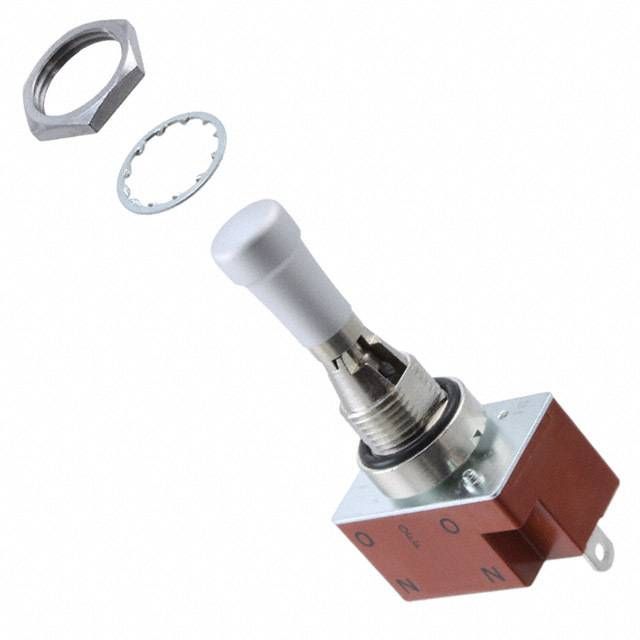 SPDT Toggle Switch, 20A 250VAC, On-Off-On, Panel Mount, IP67